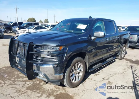2019 Chevrolet Silverado 1500 Ltz из США, поврежденный, VIN 3GCUYGED9KG146653